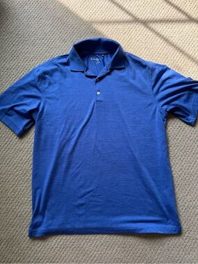 Walter Hagen Men's Royal Blue Polo Shirt